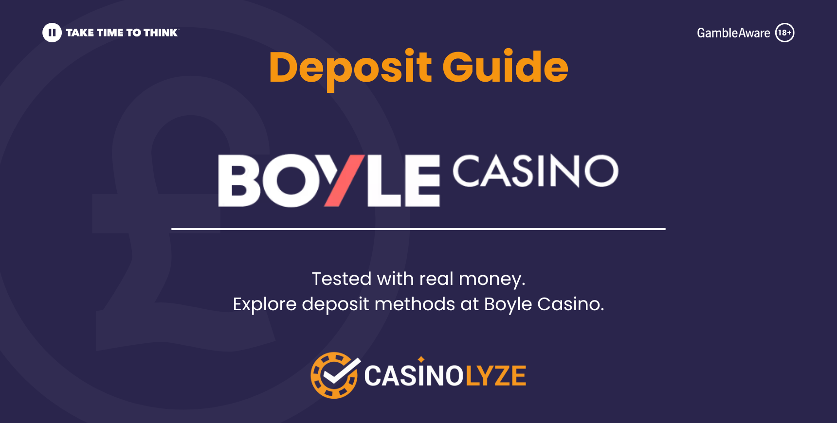 Boyle Casino deposit methods guide
