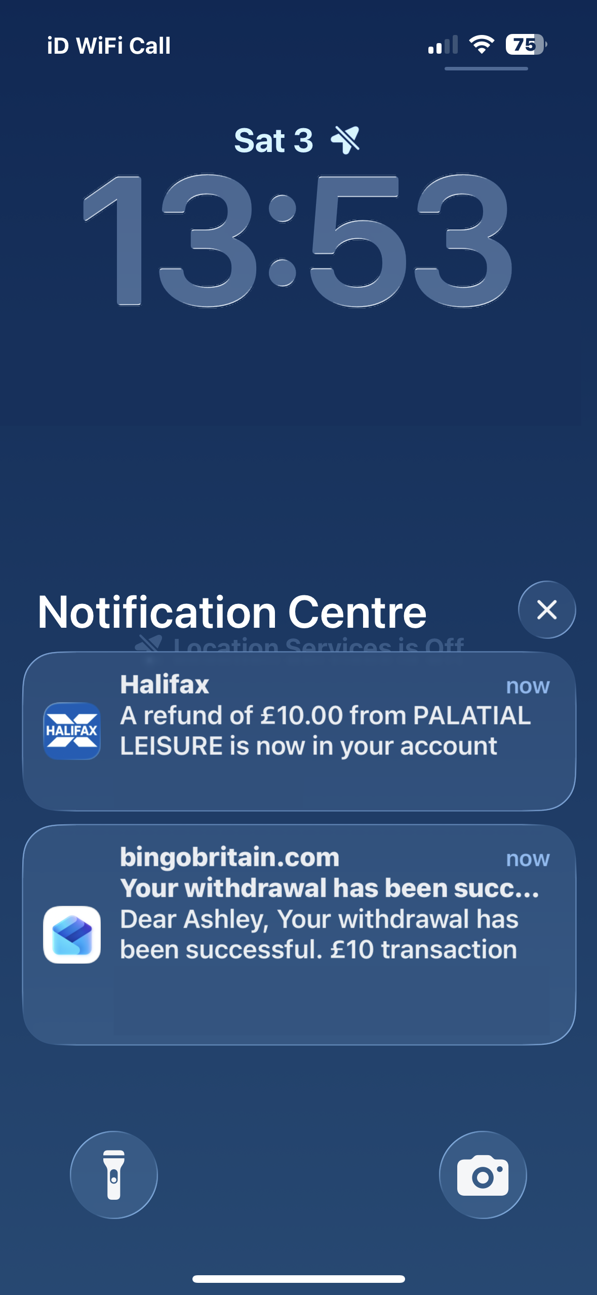 Bingo Britain Visa withdrawal test completed
