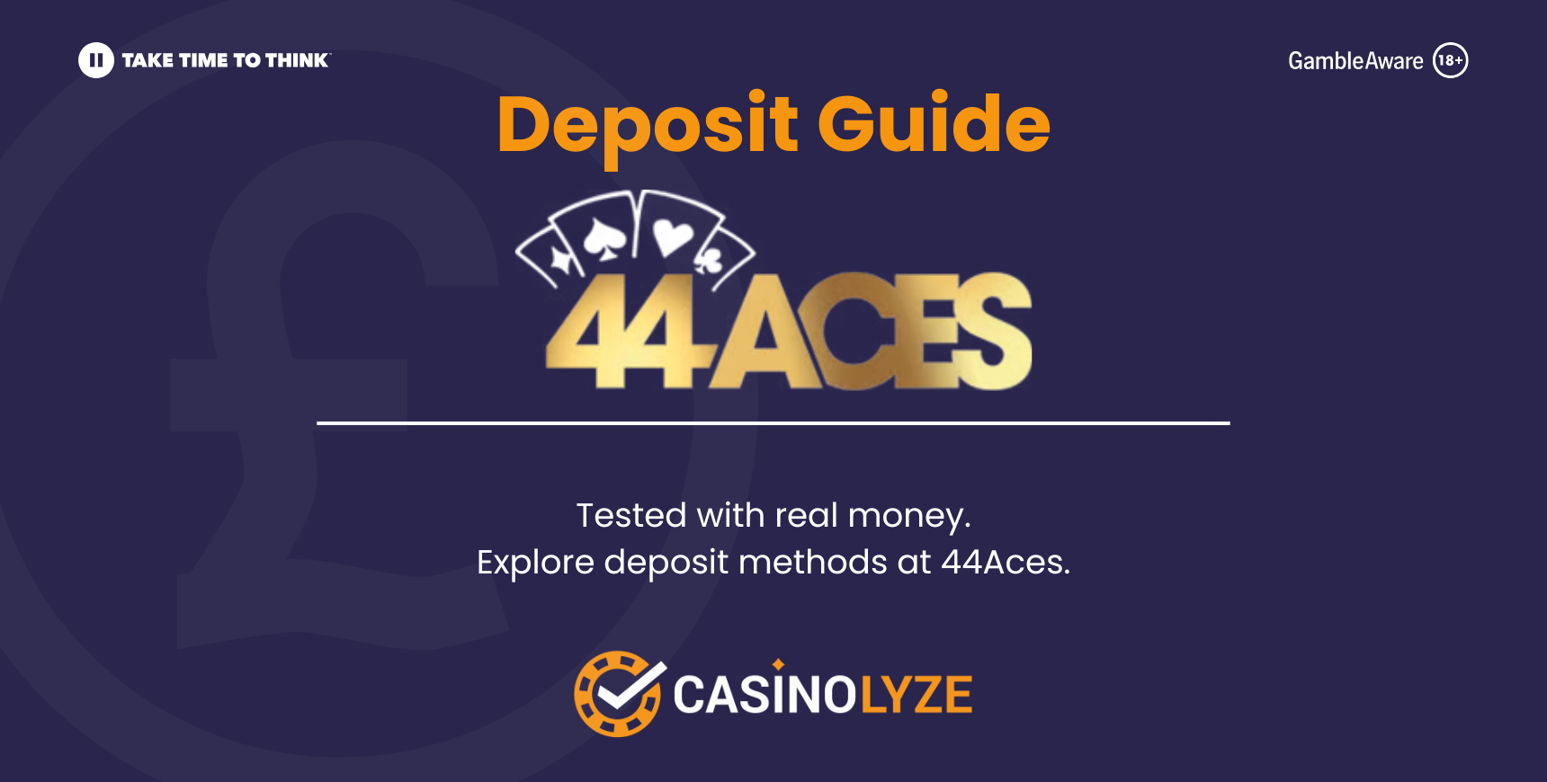 44Aces deposit methods guide