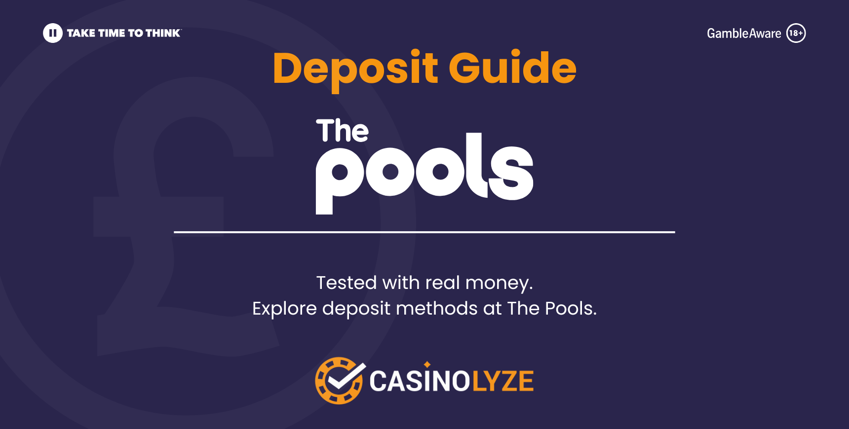 the pools deposit methods