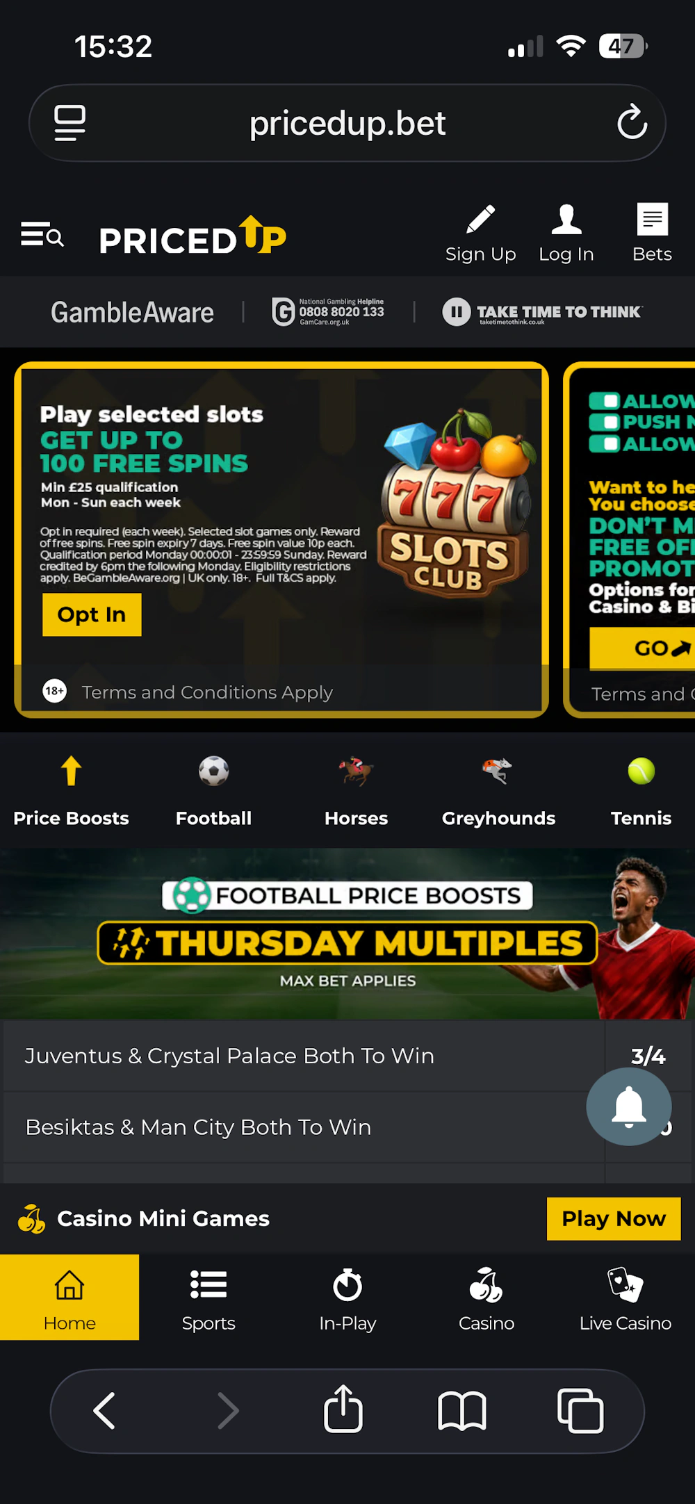 PricedUp Promo
