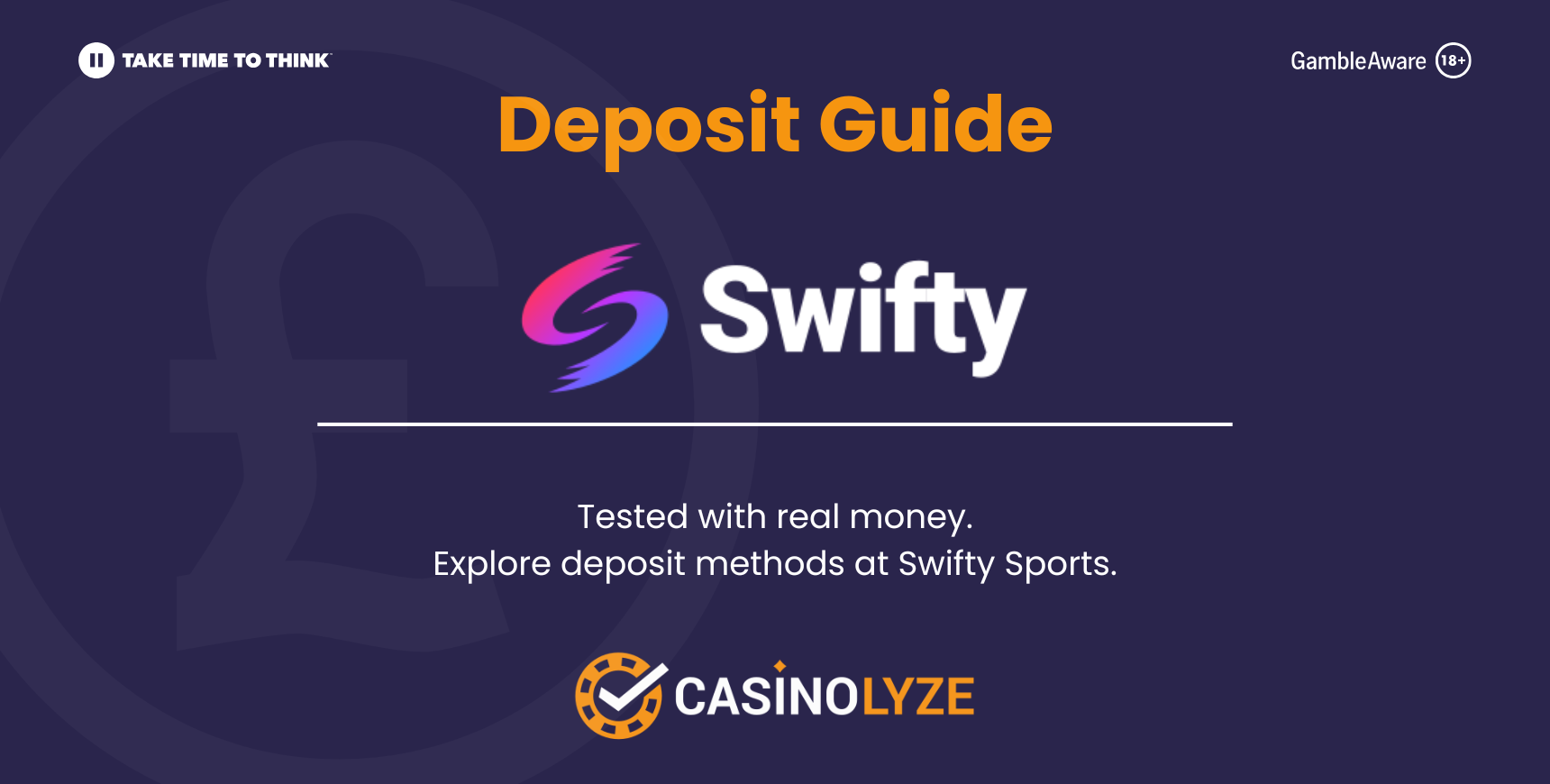 Swifty Sports deposit methods
