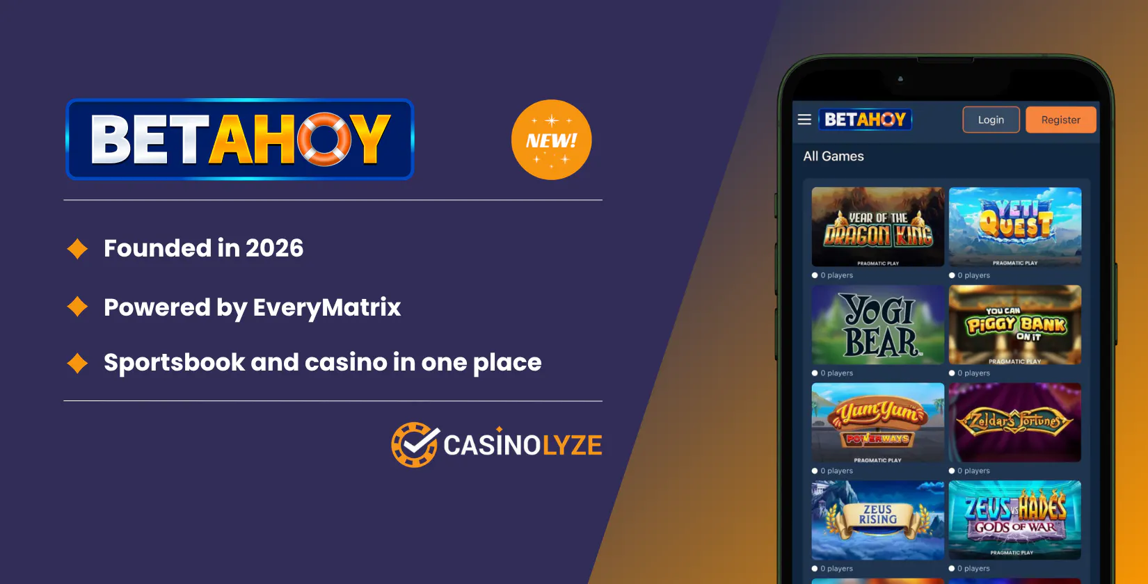 Top new casino: BetAhoy
