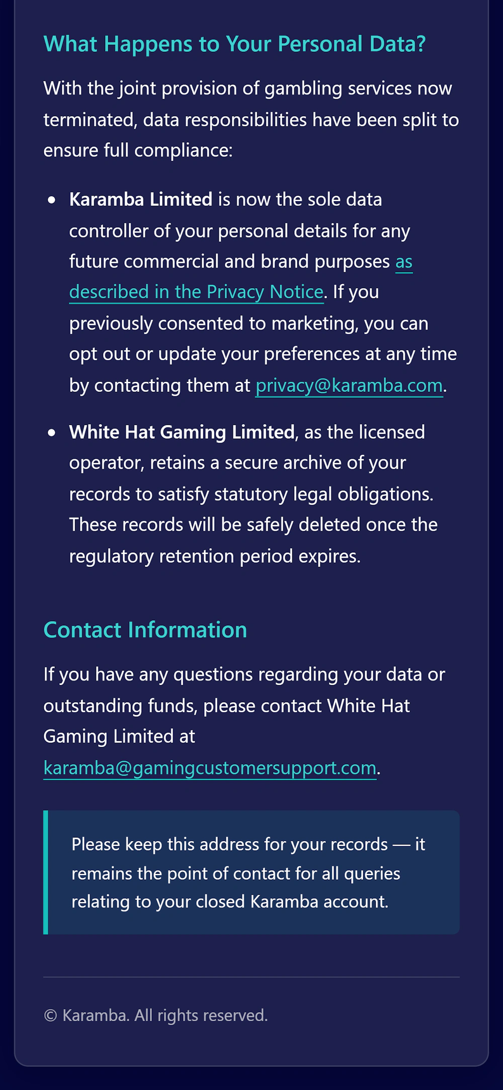 karamba-closure-notice-2