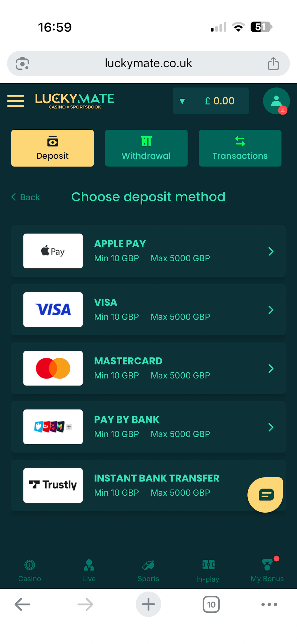 luckymate-payment