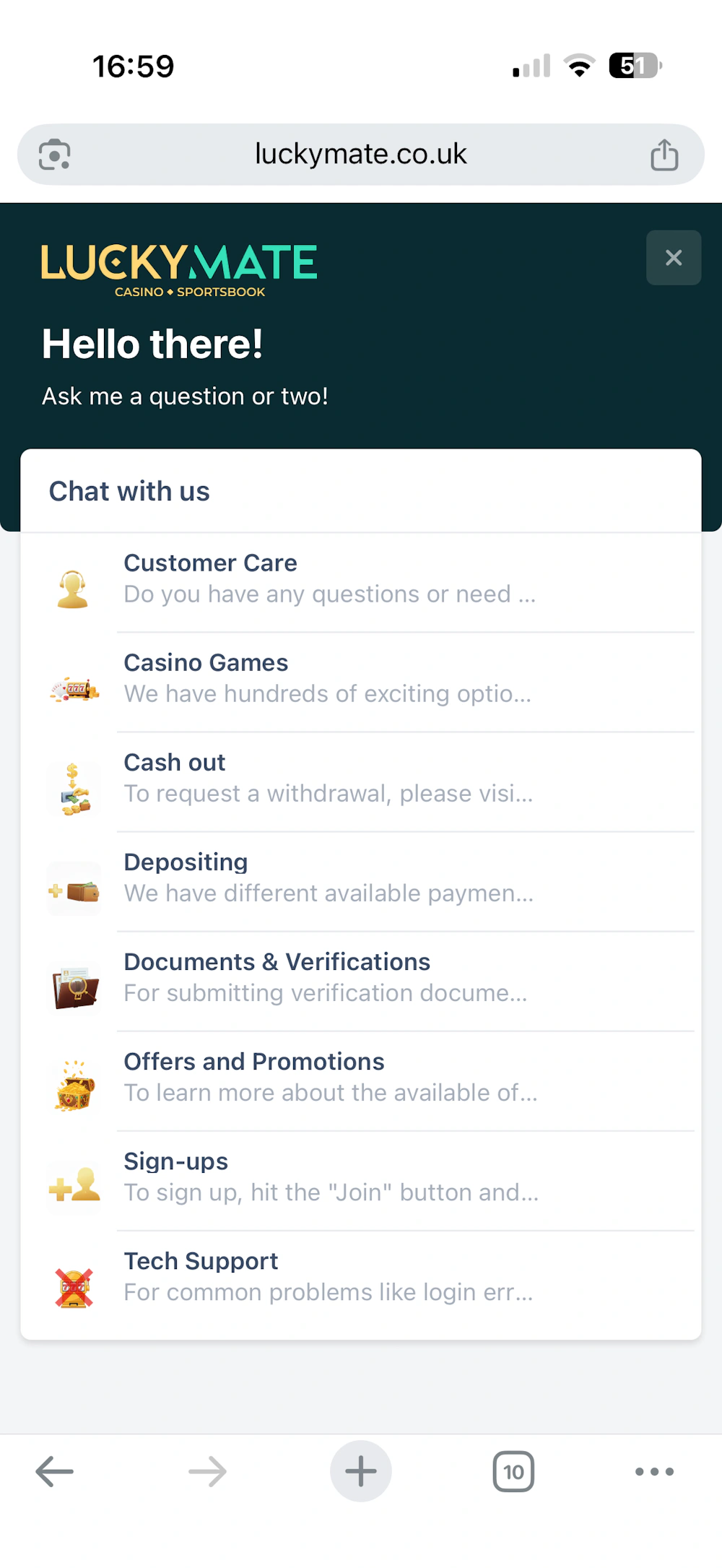luckymate-support