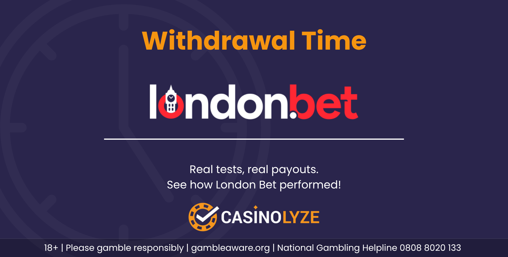 London Bet withdrawal times