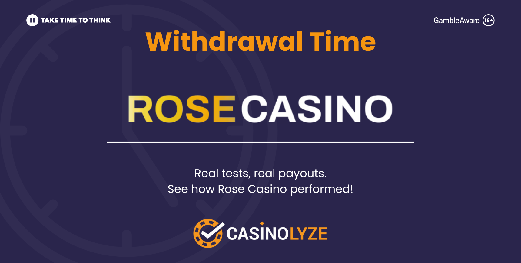 rose casino withdrawal times