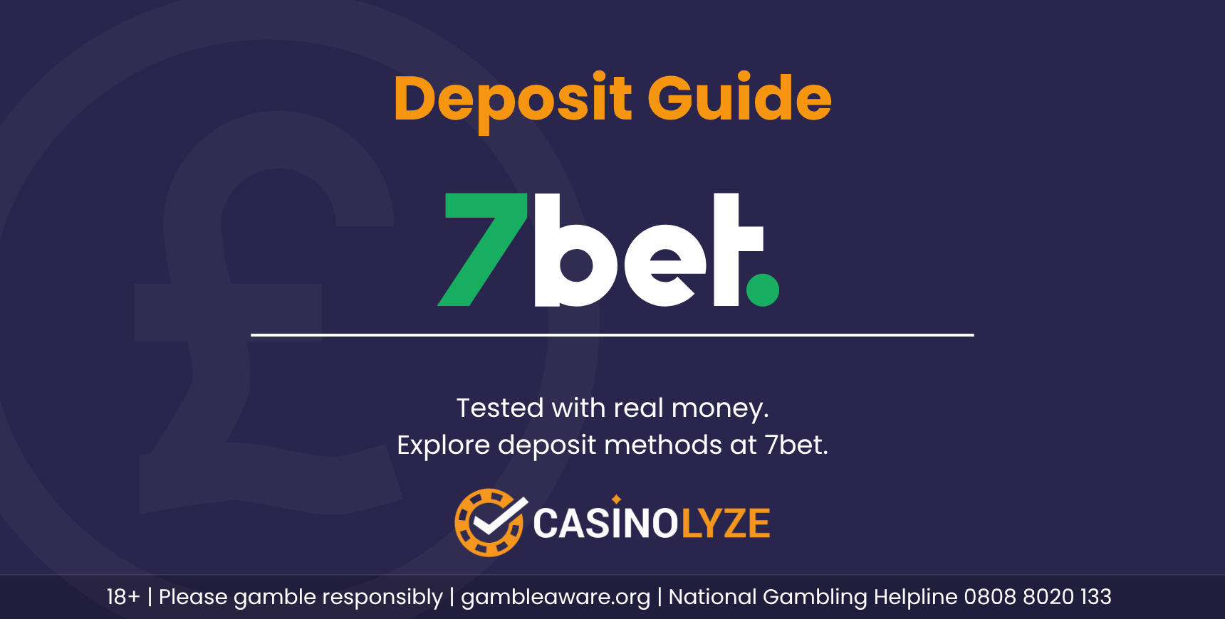 7bet deposit methods guide