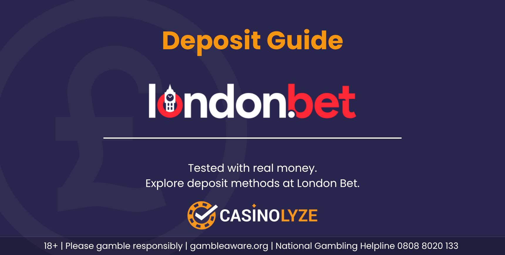 London Bet deposit methods guide