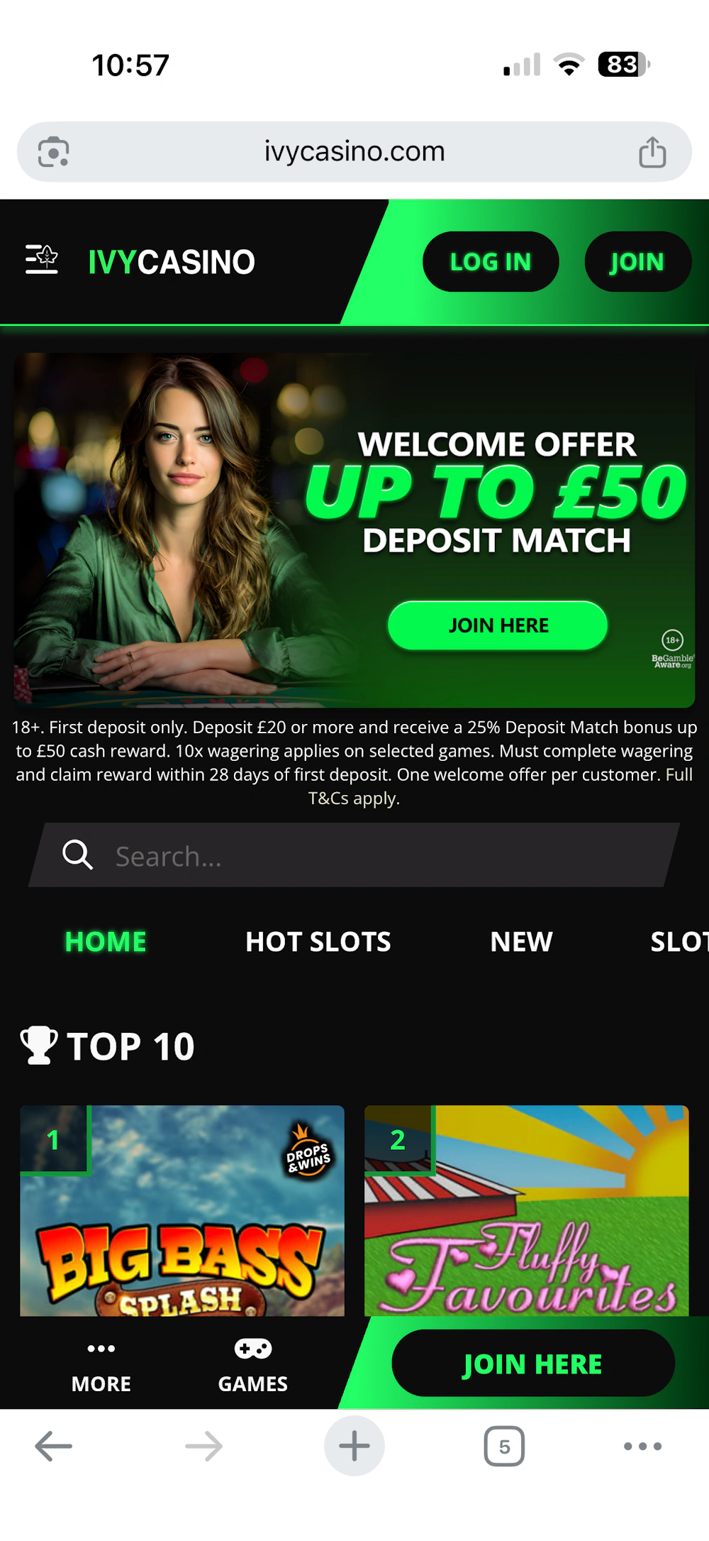 ivy-casino-home