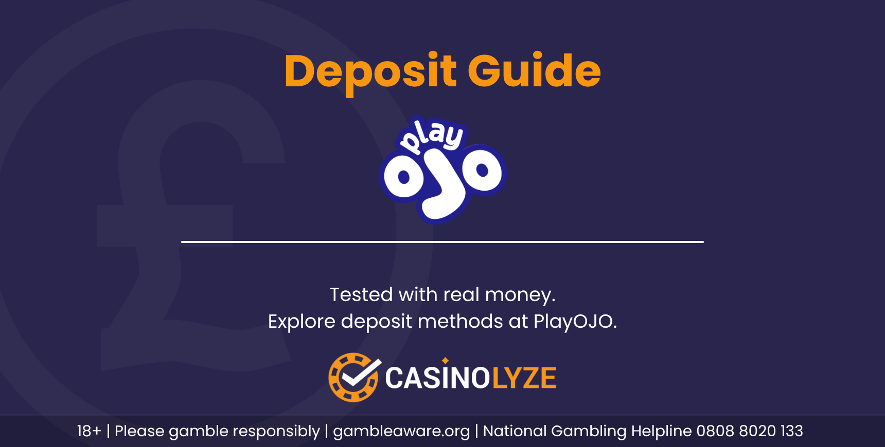 PlayOJO deposit guide