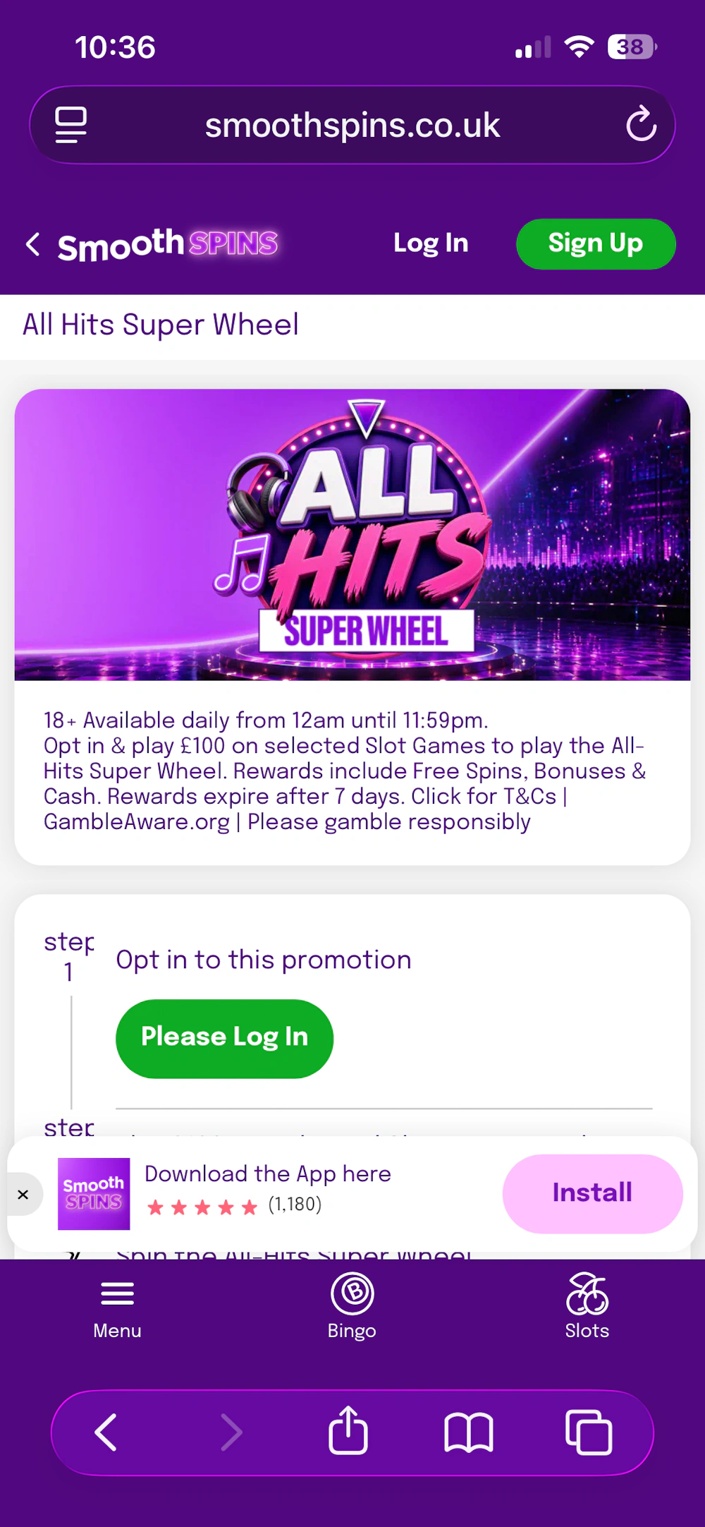 Smooth Spins Promo