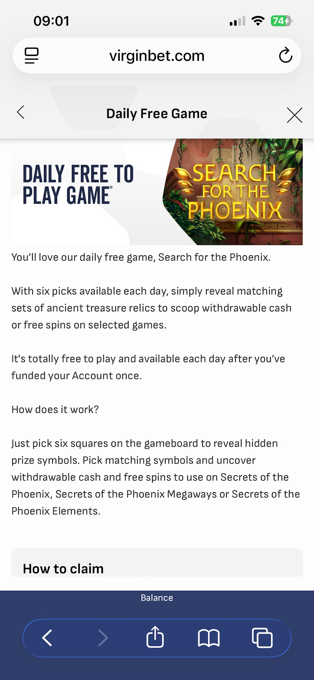Virgin Bet Promo