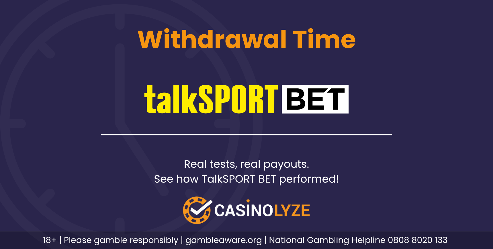 TalkSPORT Bet withdrawal times