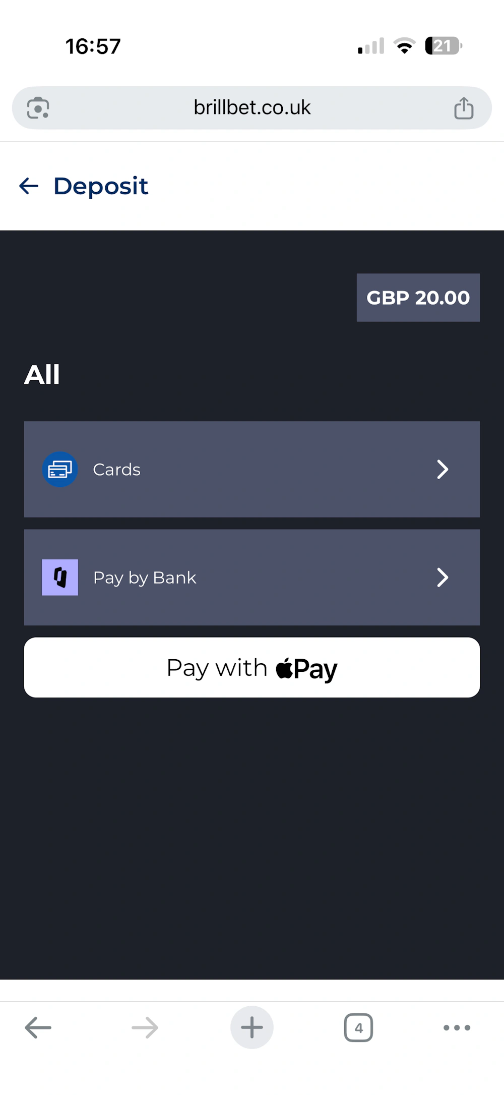 brillbet-payment-methods