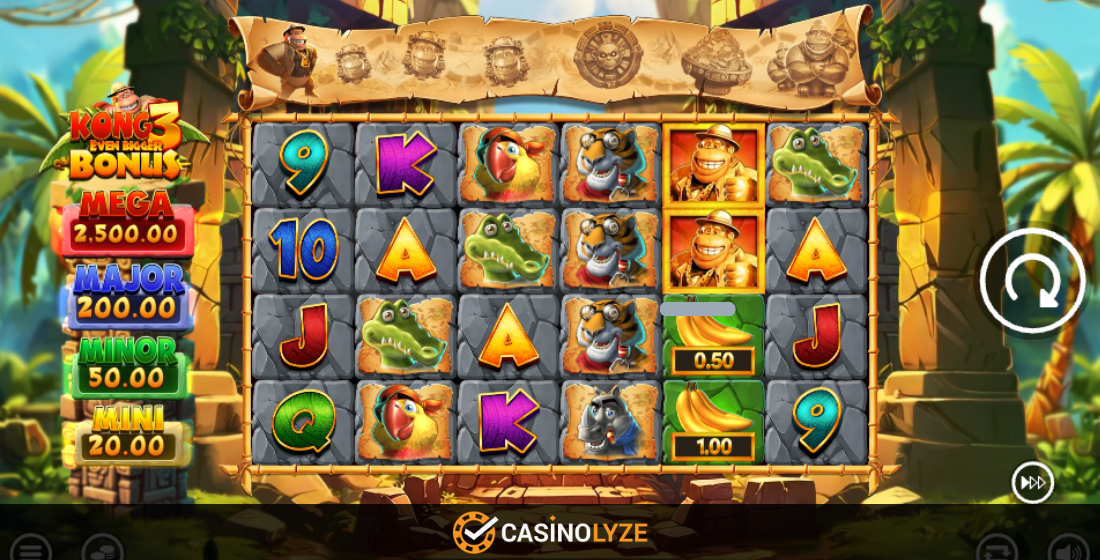 Kong 3 Even Bigger Bonus
