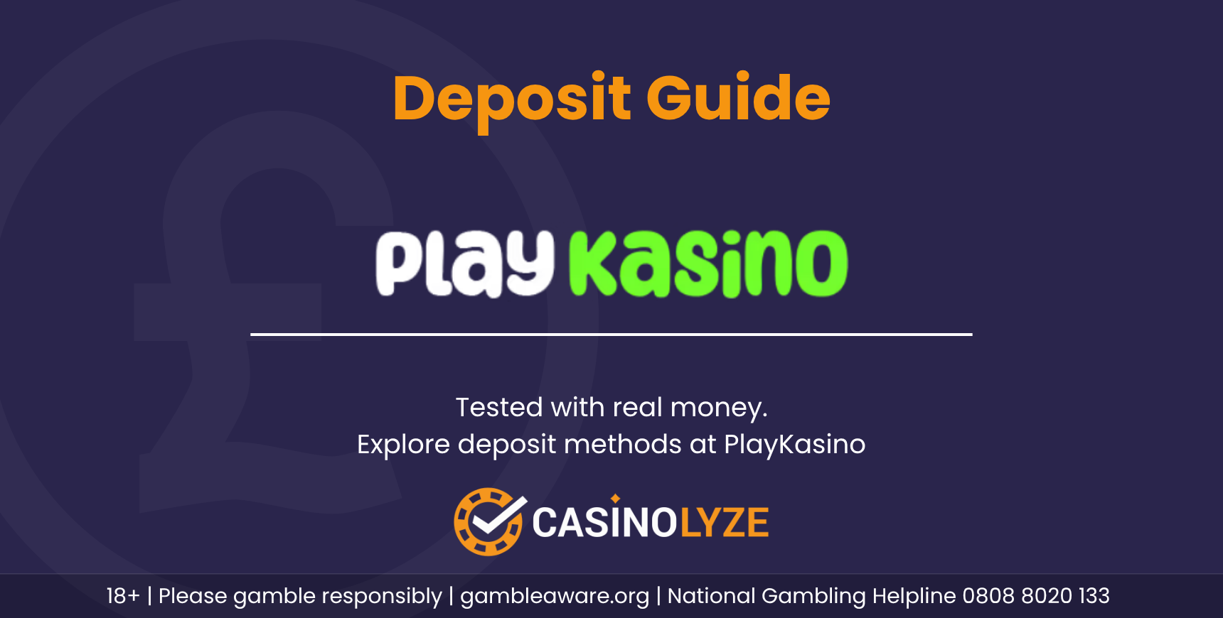 play kasino deposit methods
