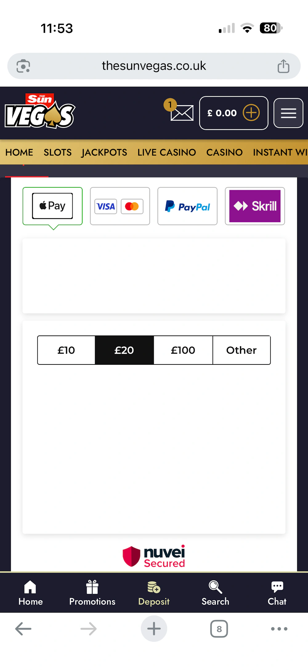 sun-vegas-payment