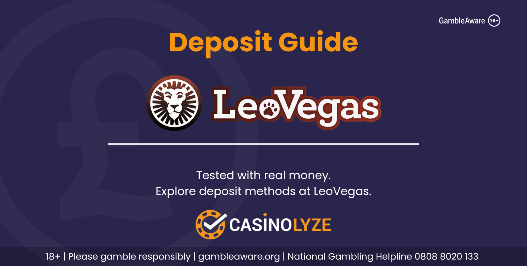 leovegas deposit methods guide