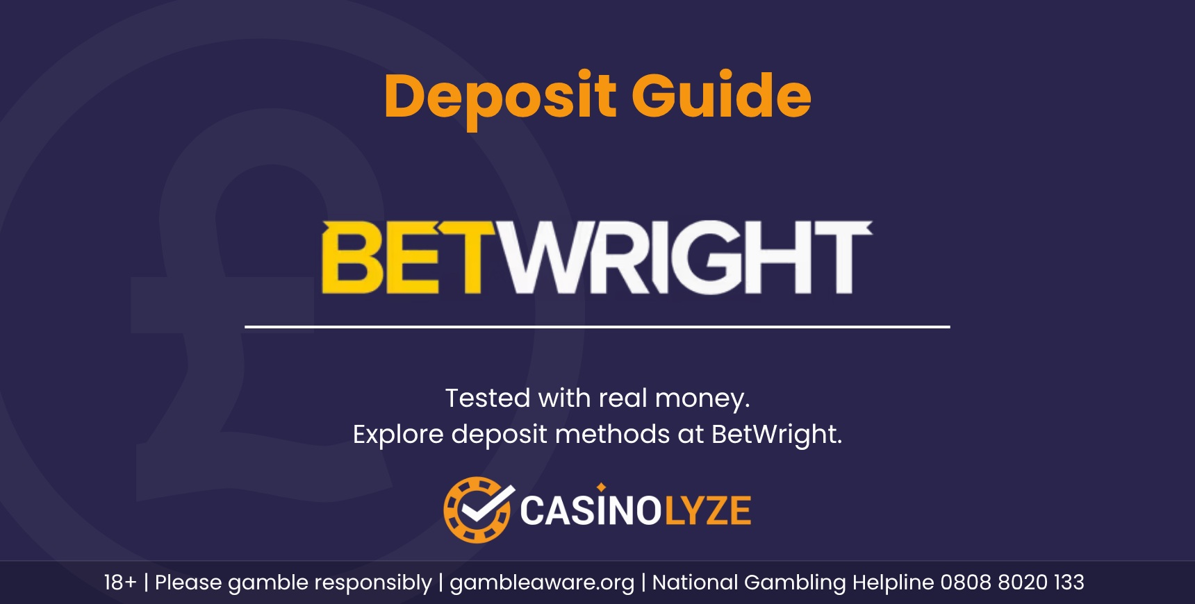 BetWright deposit guide