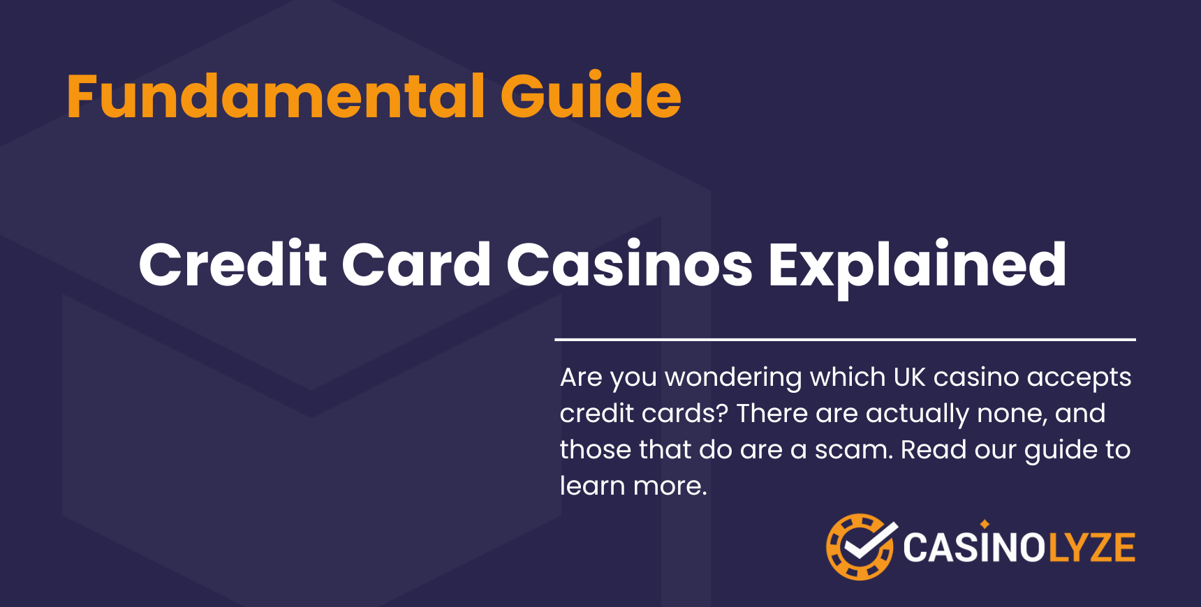 Credit Card Casinos Explained