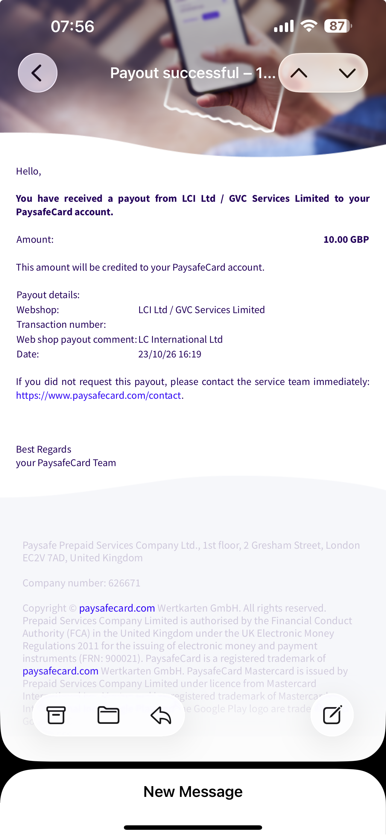 Gala Spins Paysafecard Withdrawal