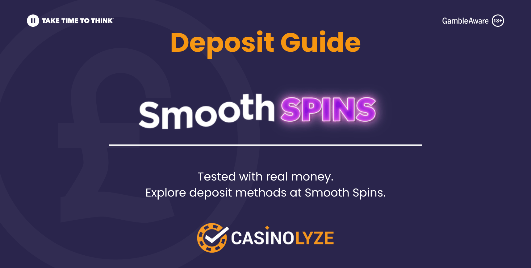 Smooth Spins deposit methods