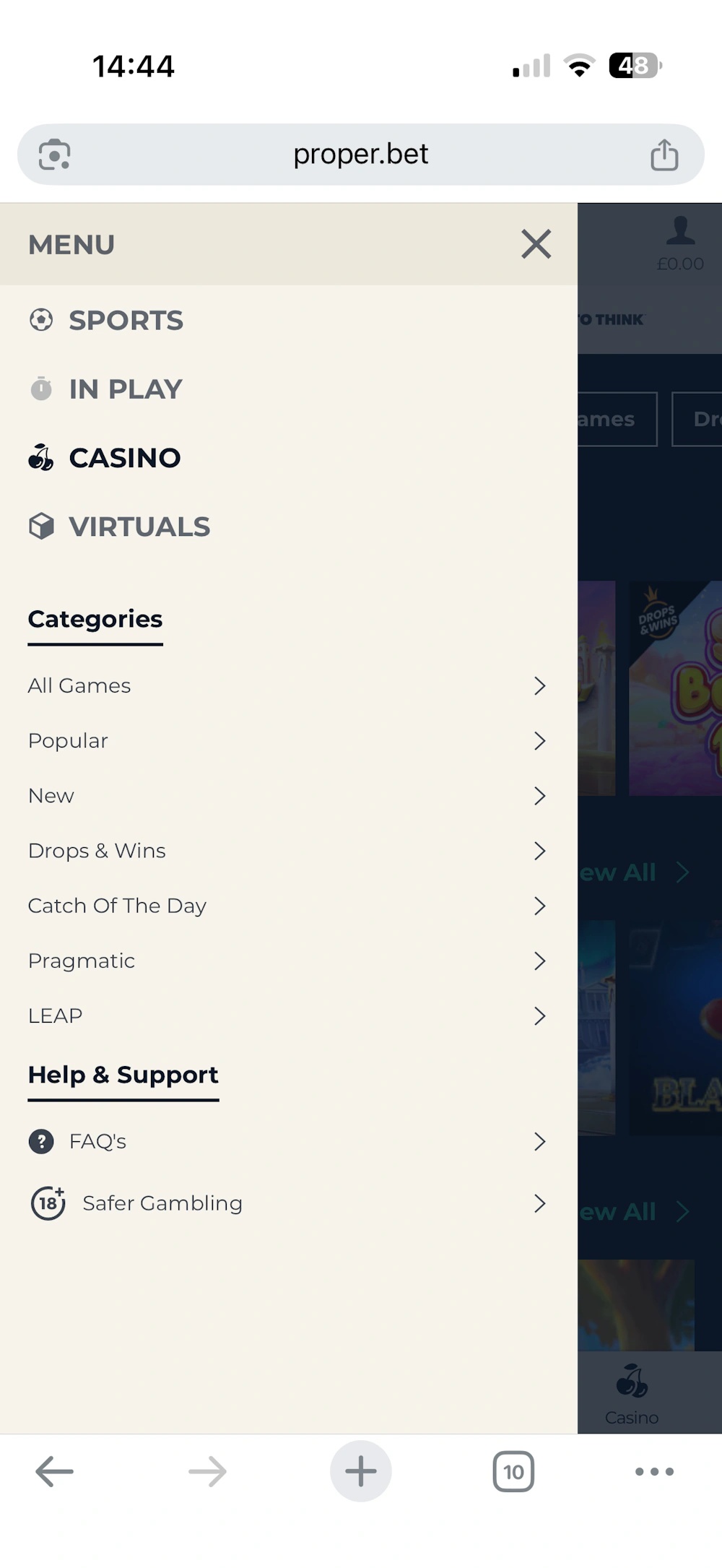 proper-bet-menu