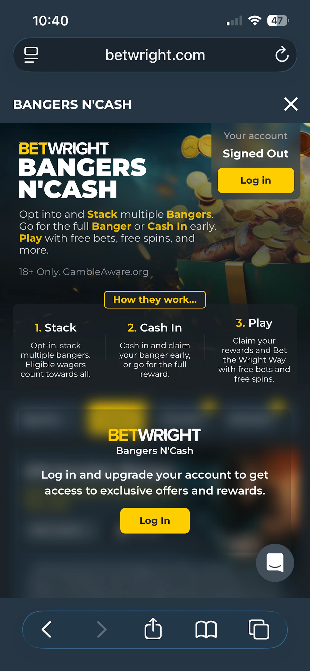 BetWright Promo