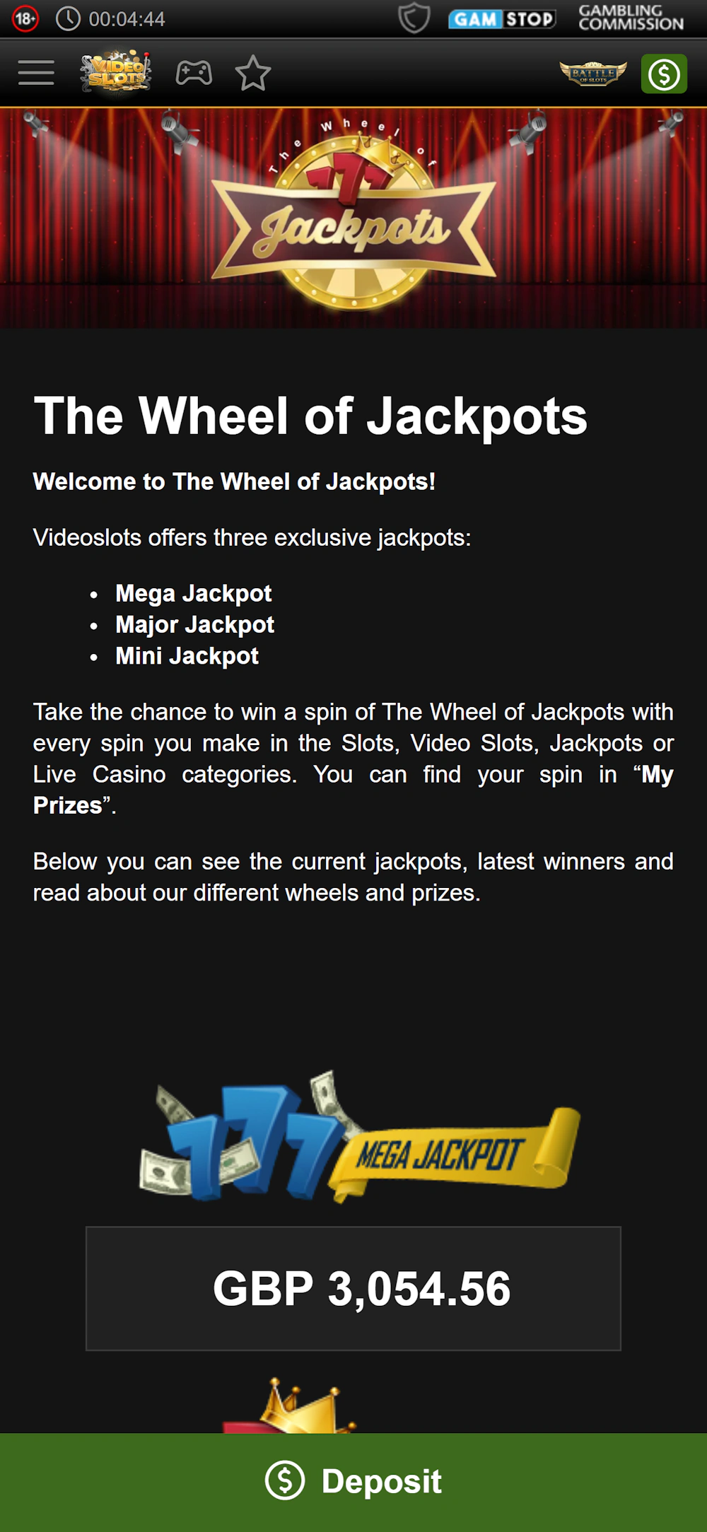 videoslots-wheel-of-jackpots