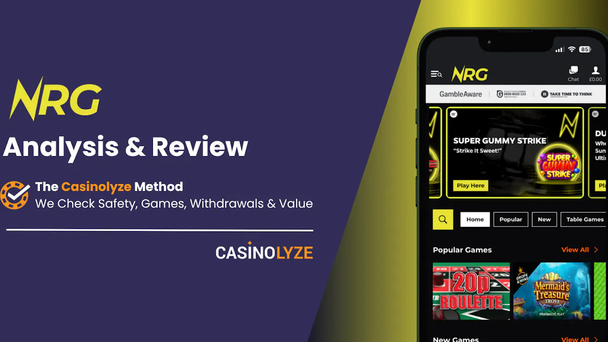 Nrg bet Casino Interface Overview