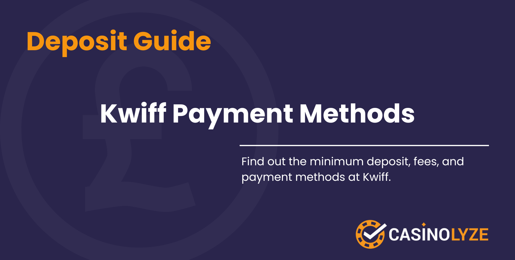 kwiff deposit method guide