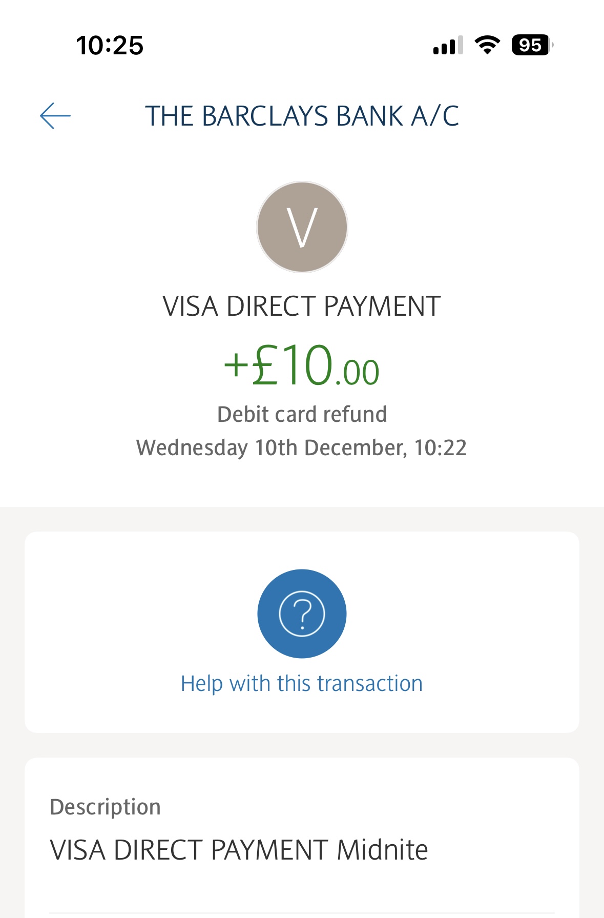 midnite visa withdrawal test arrival