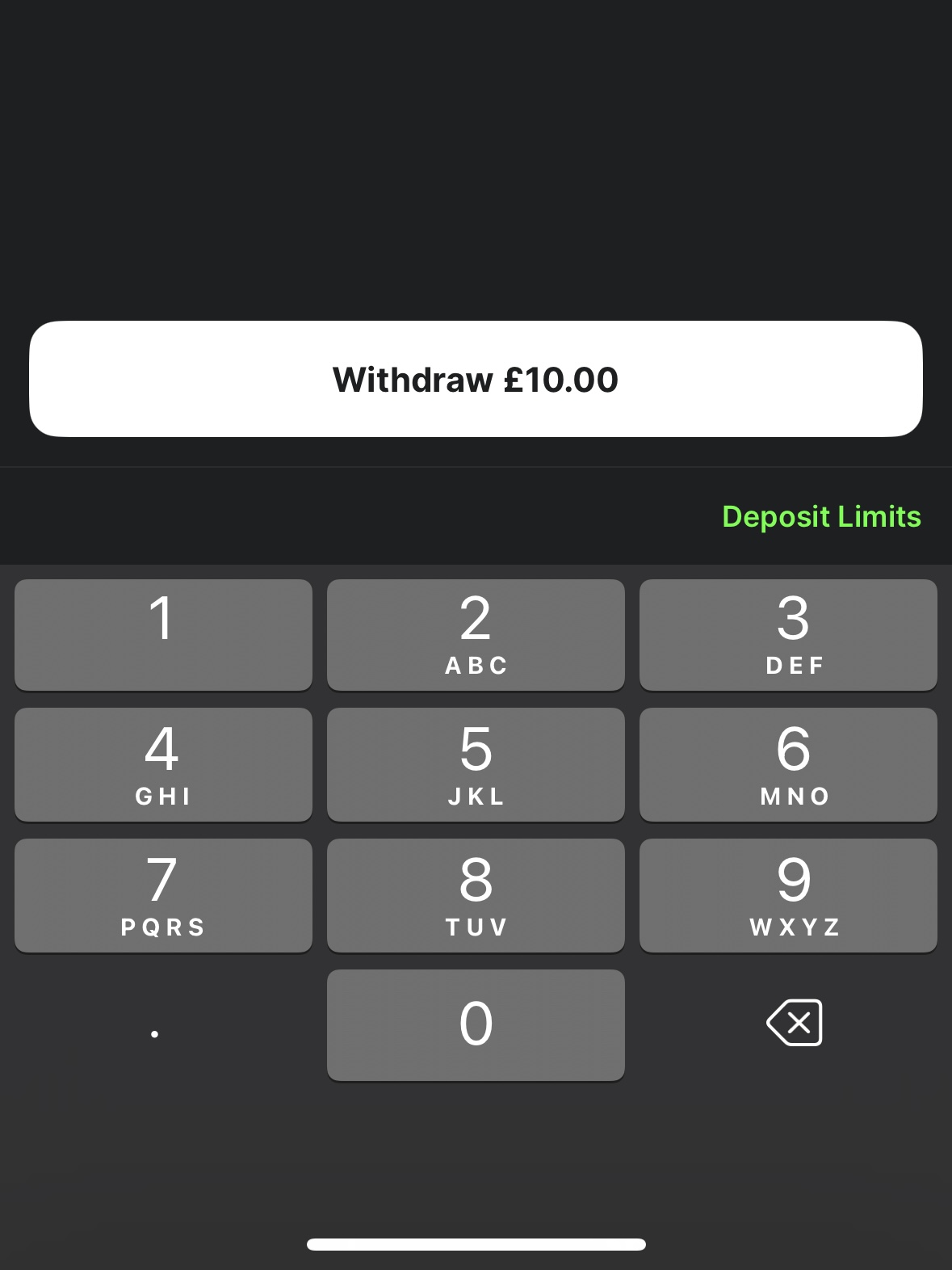 midnite visa withdrawal request