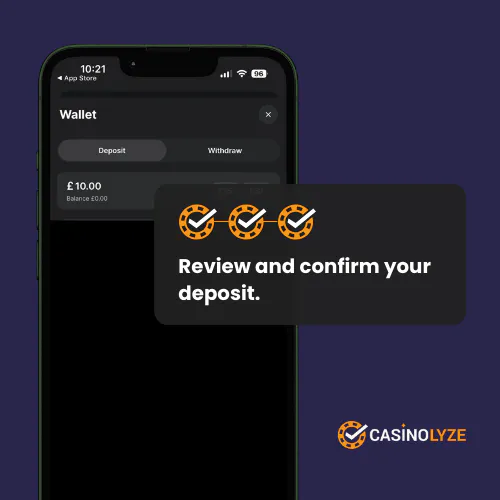 midnite deposit process step 3