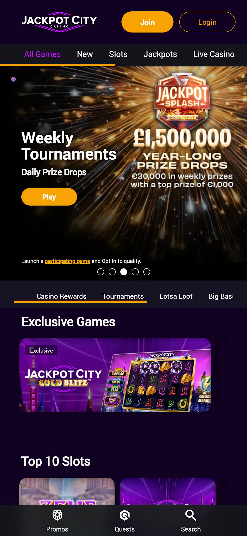 jackpotcity-quests