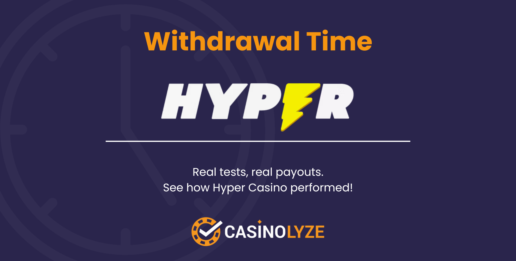 hyper casino withdrawal time