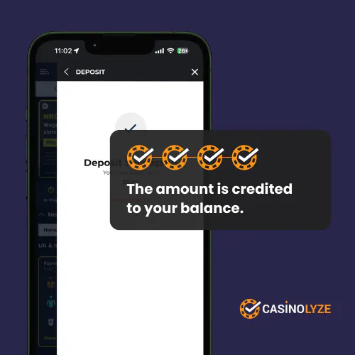 nrgbet deposit process step 4