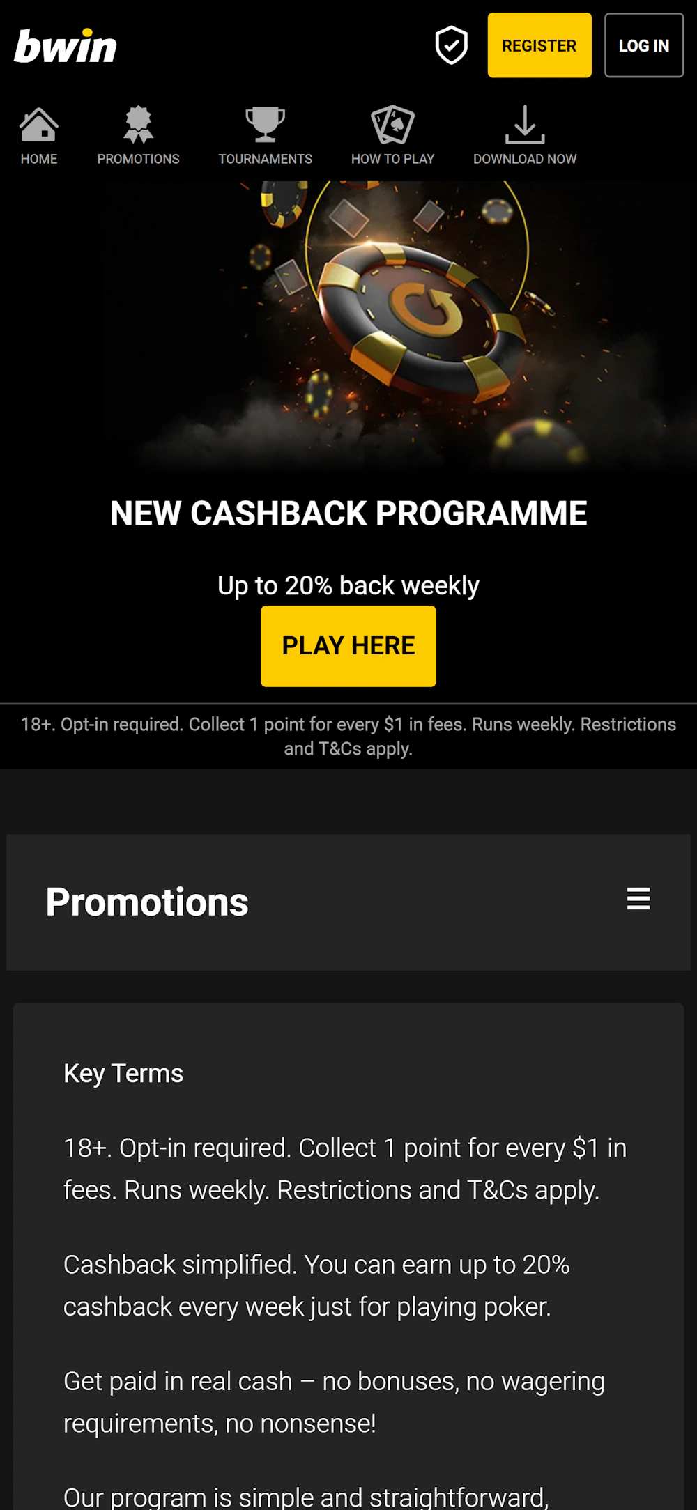 bwin-cashback