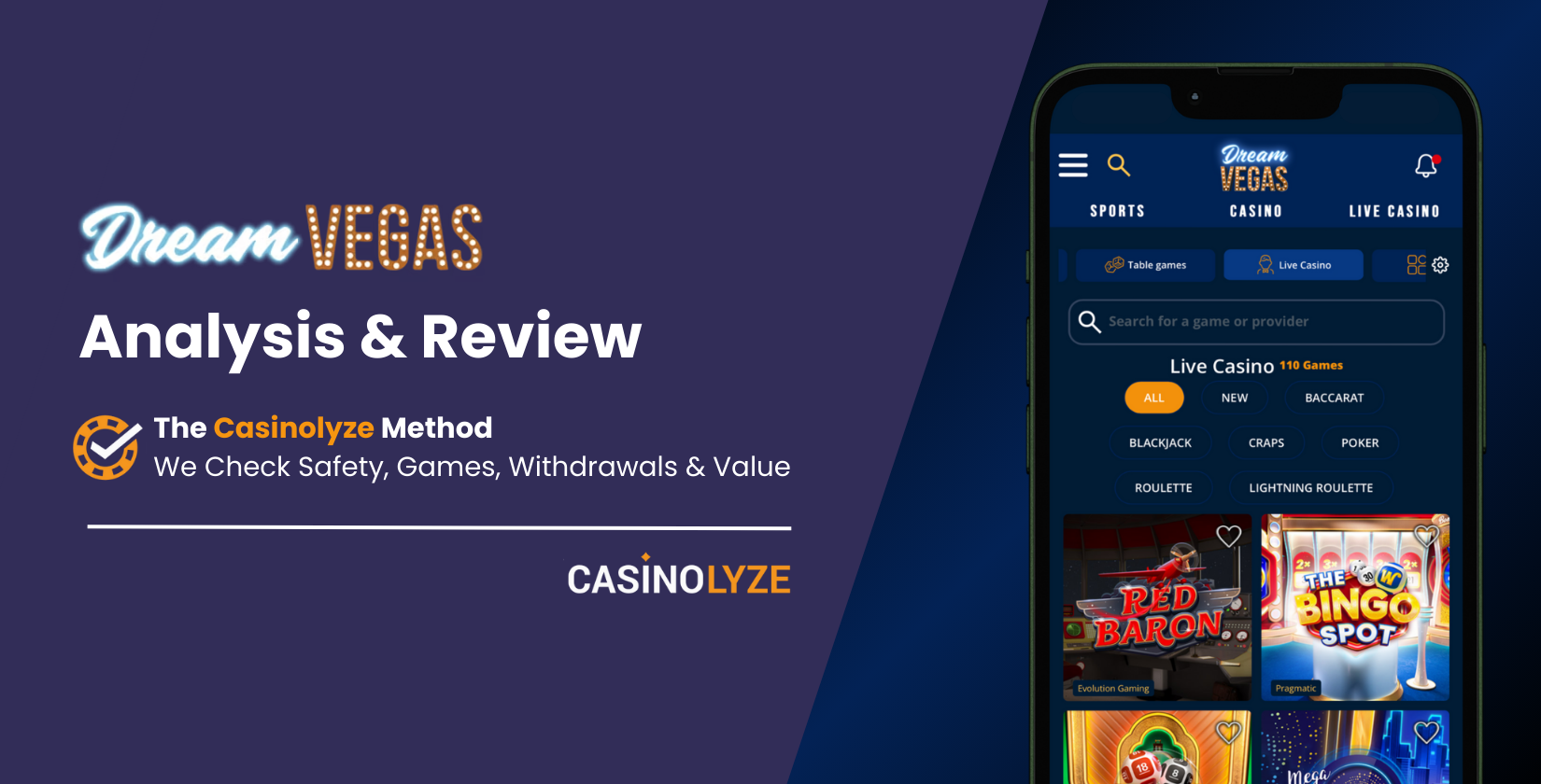 Dream Vegas Casino für Deutschland: Das Online-Casino im Detail