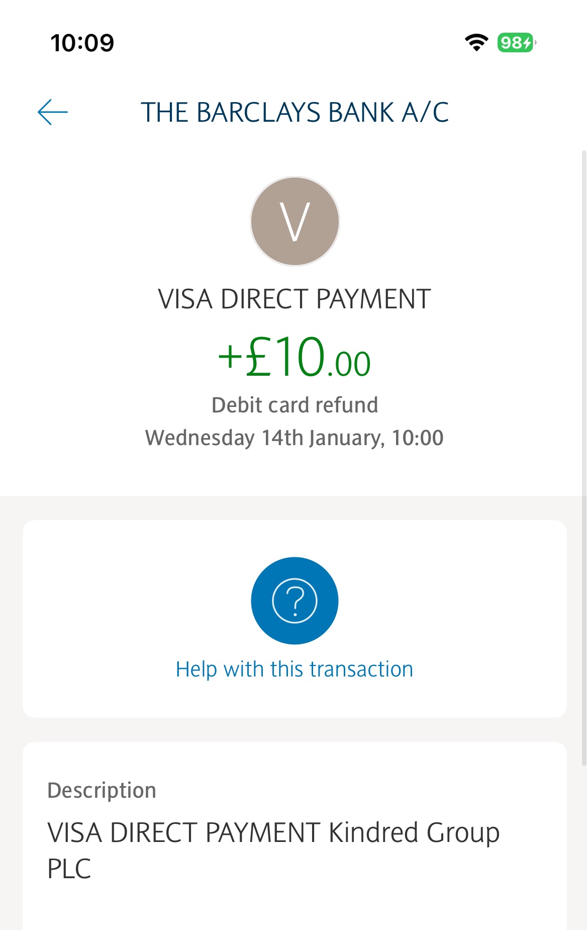 unibet withdrawal test arrival with visa 