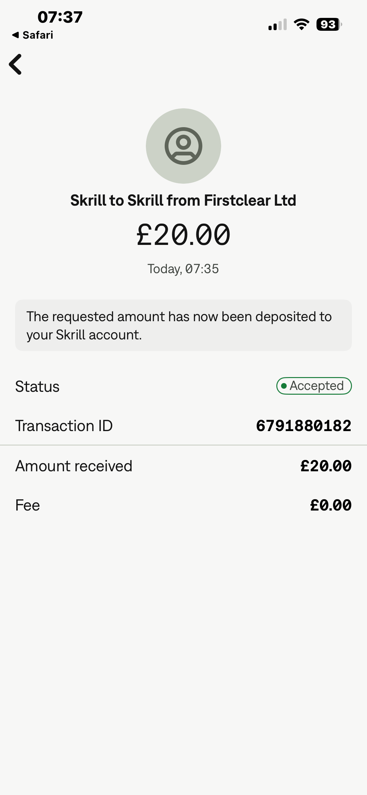 Unibet Withdrawal 2