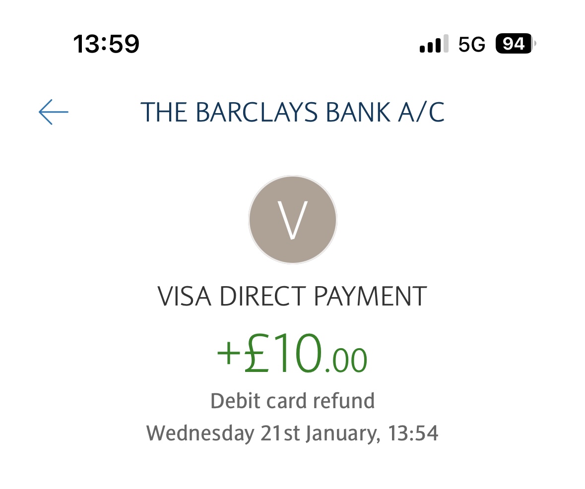 visa withdrawal arrival at highbet