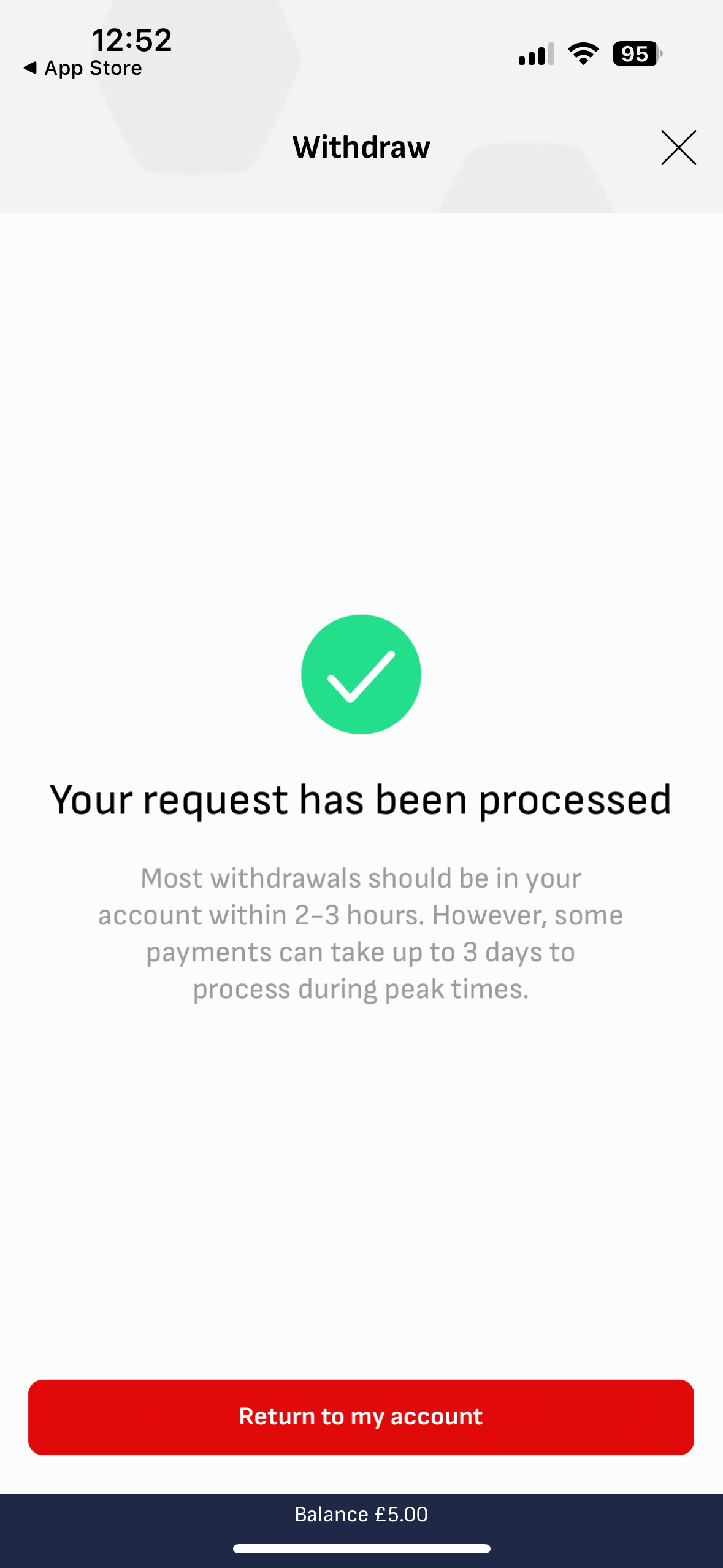 virginbet visa withdrawal test request