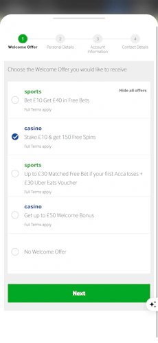 betway app registration