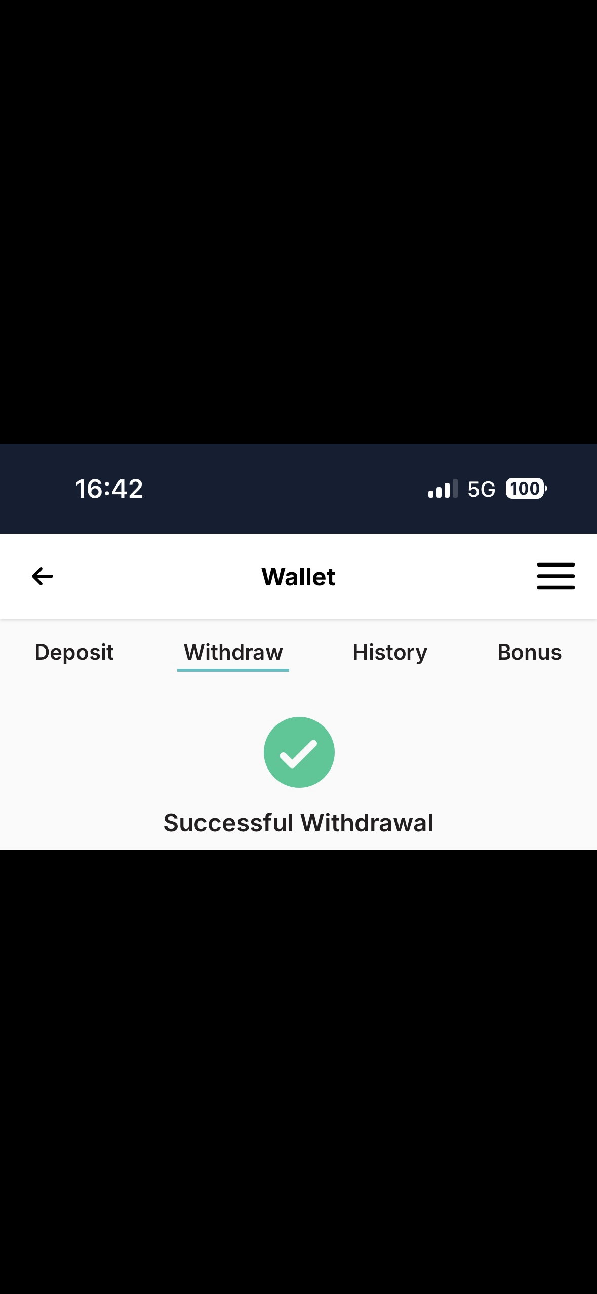 the pools visa withdrawal test request 