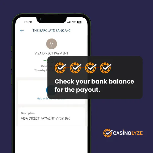 virginbet withdrawal process step 4