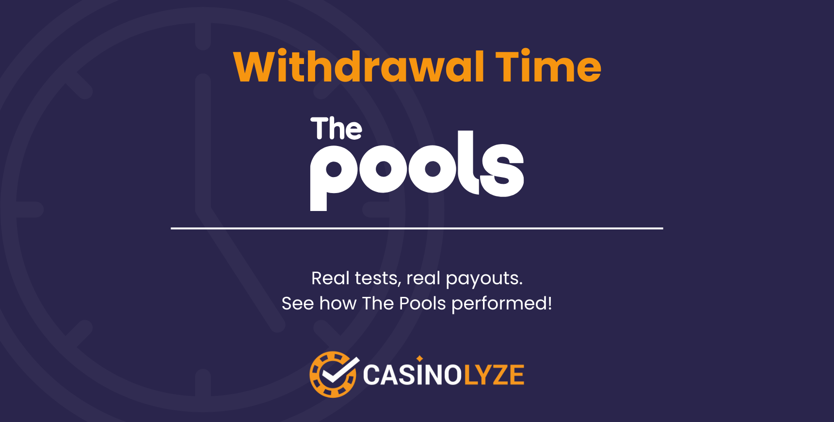 the pools withdrawal times