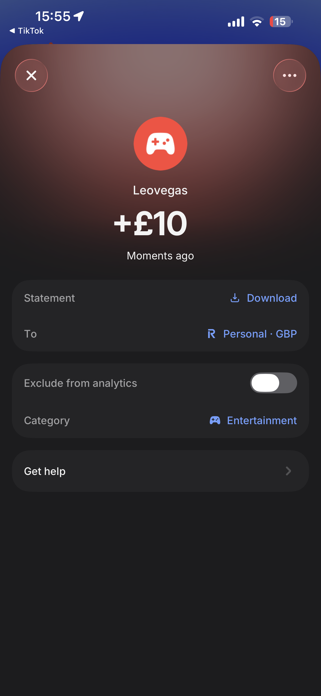 LeoVegas Withdrawal Revolut